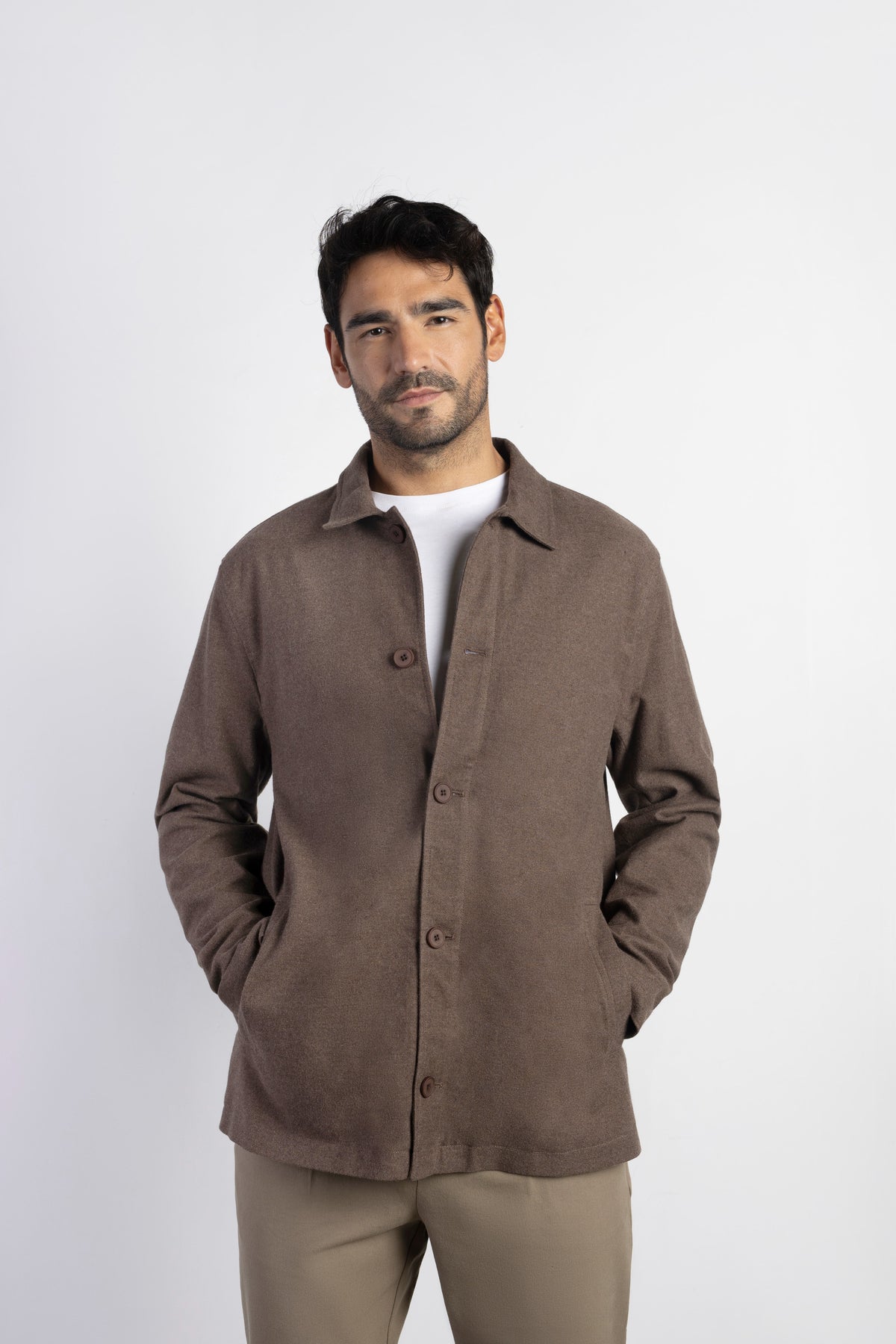 Sobrecamisa smart franela