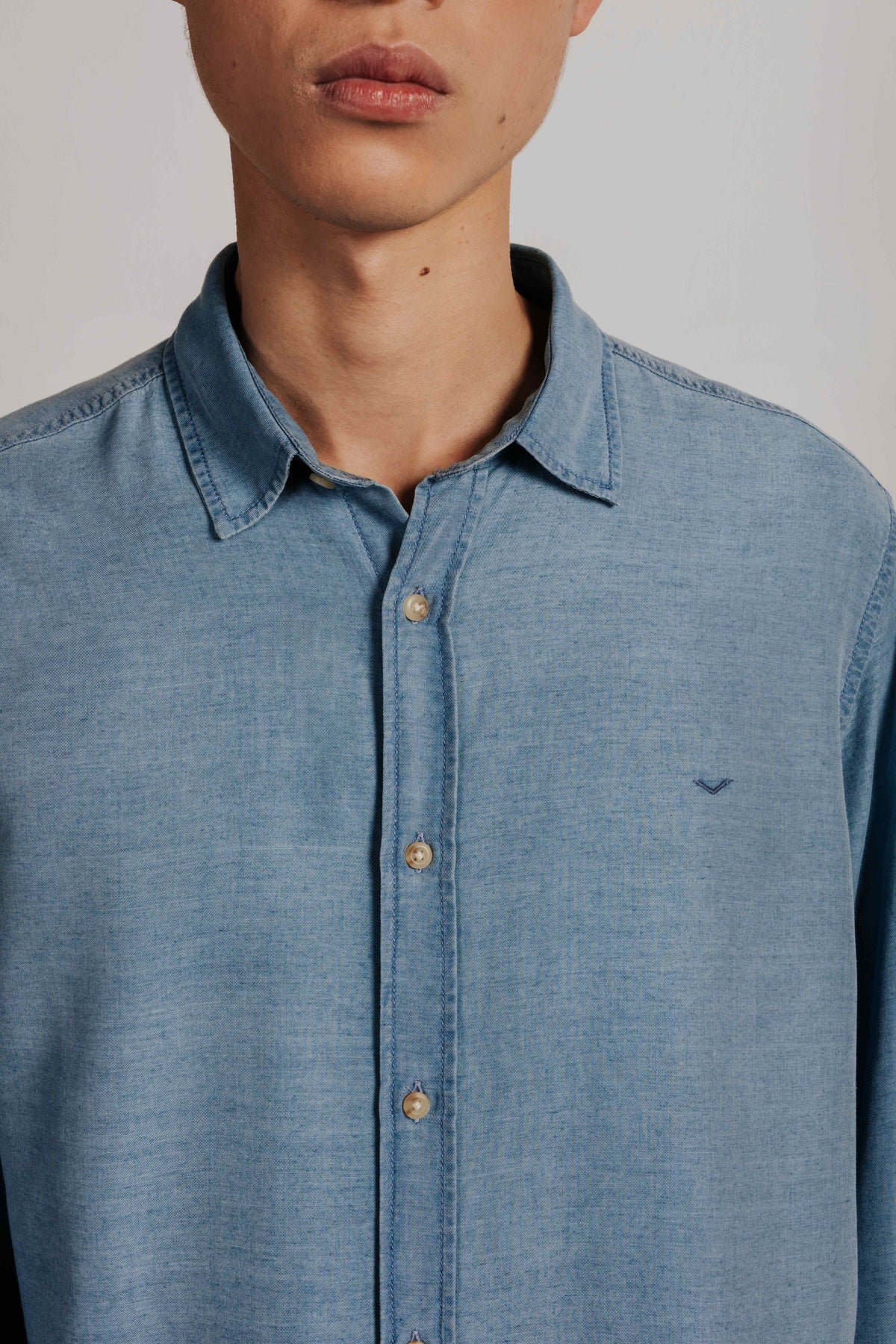 Camisa tejana tencel