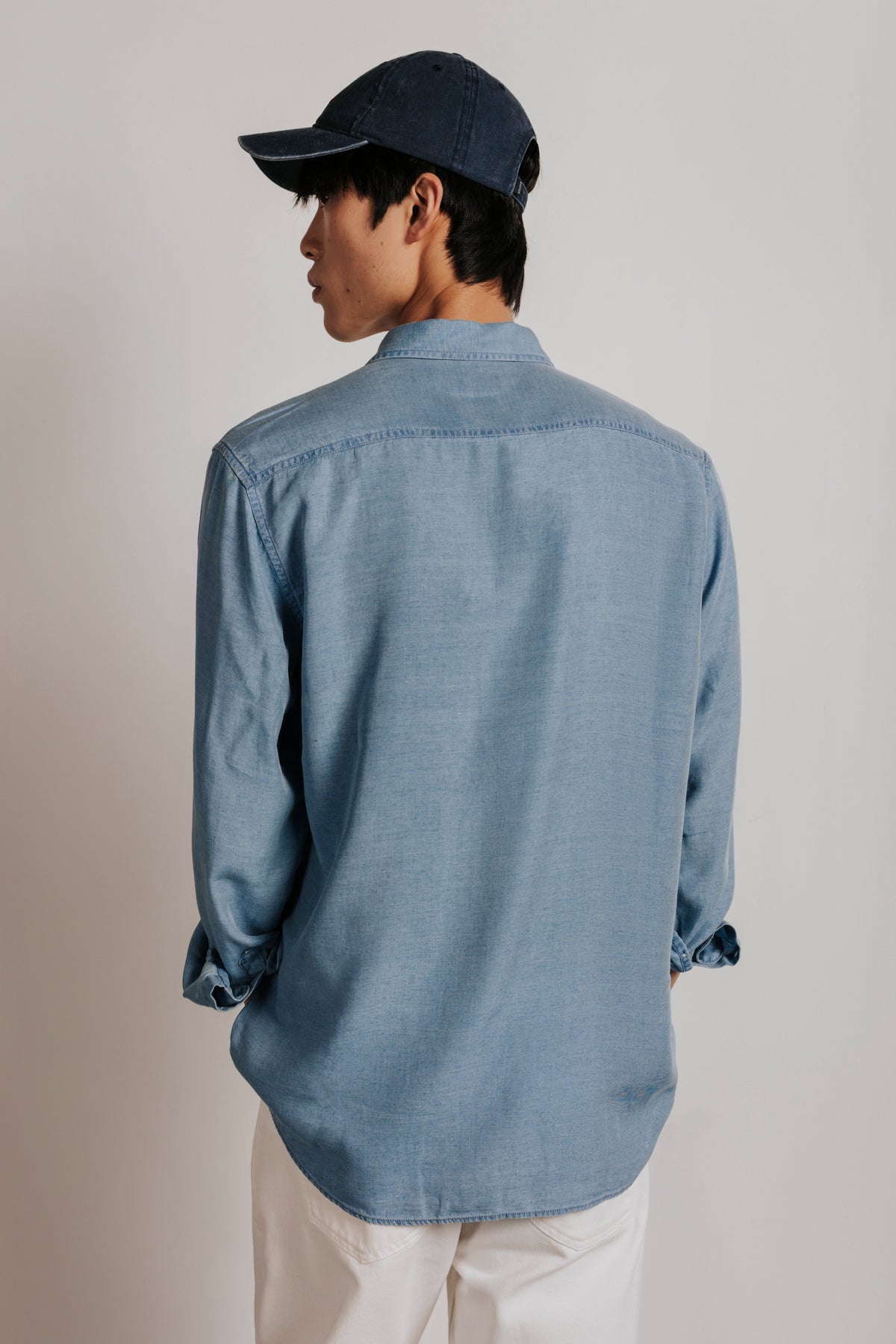Camisa tejana tencel