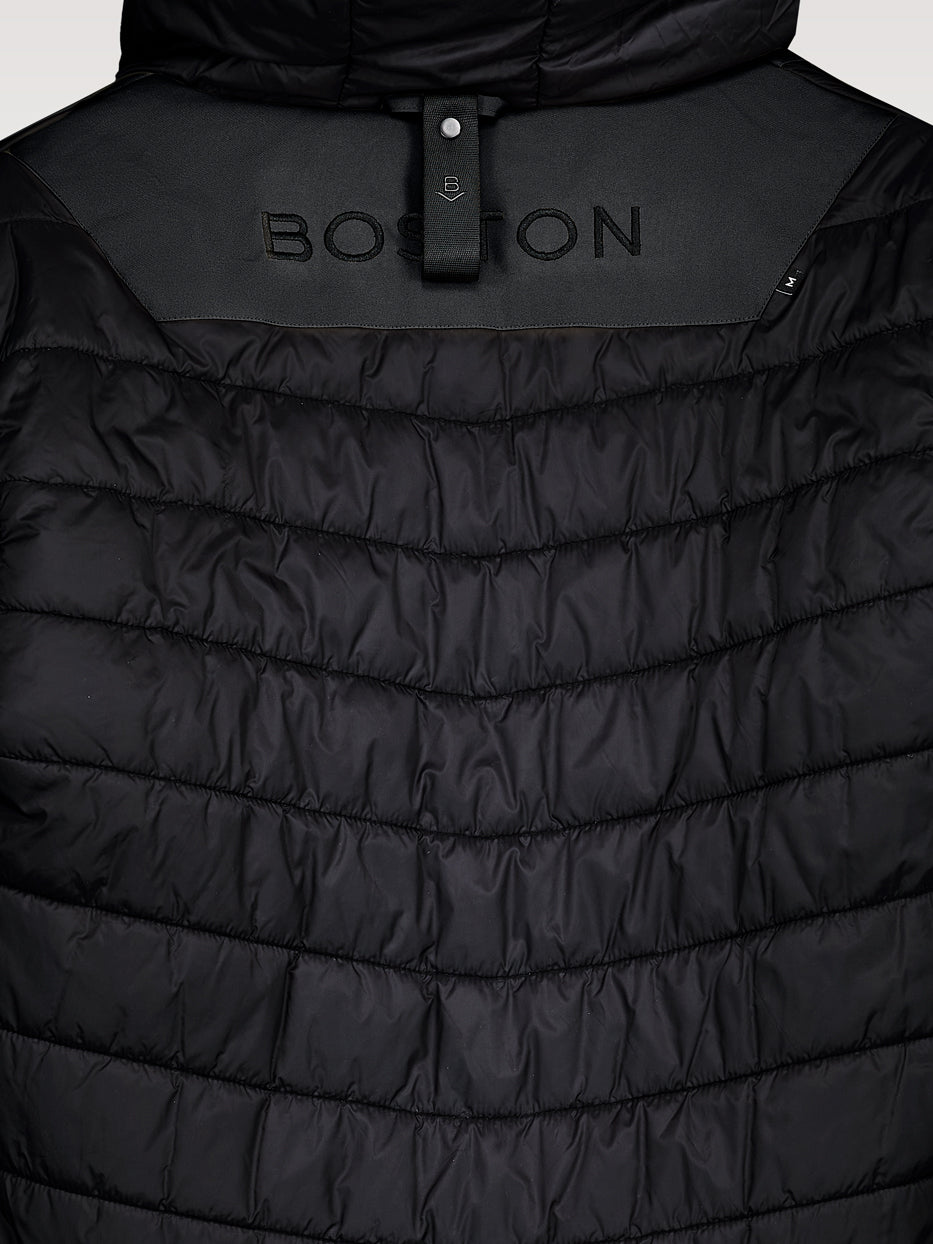 Parka corta acolchada