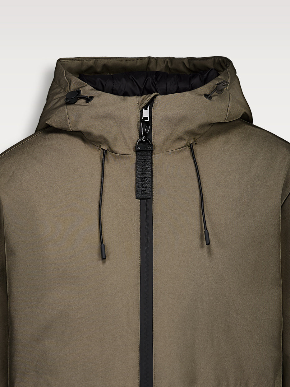 Parka corta acolchada