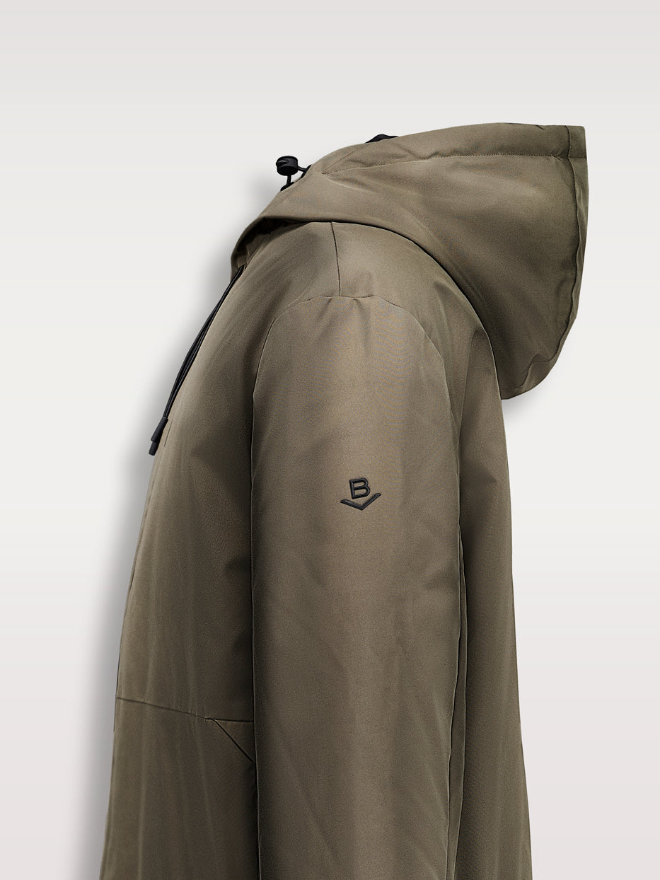 Parka corta acolchada